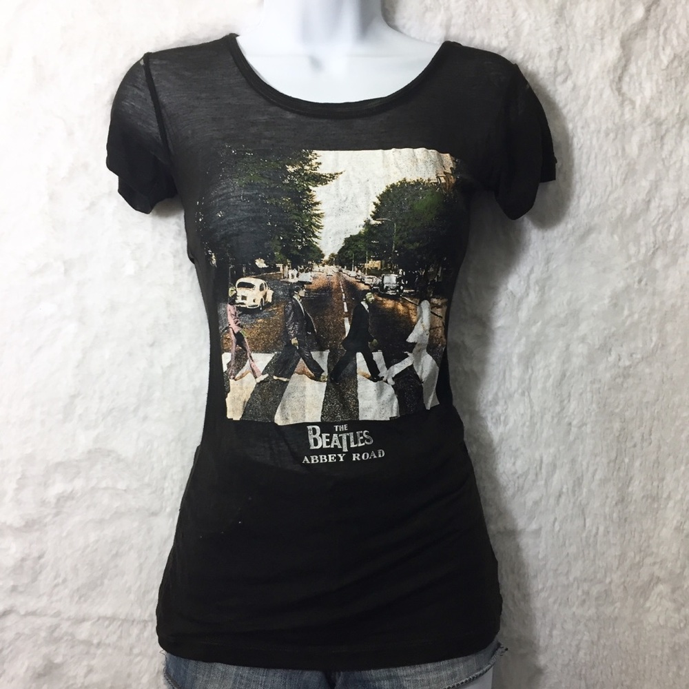Beatles Abbey Road Sheer T-Shirt